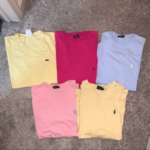 Men's Polo Ralph Lauren & Lacoste Bundle